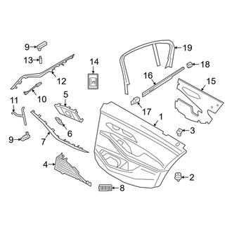 BMW OE - Rear Door - Interior Trim