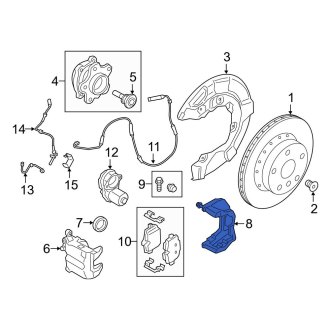 BMW i4 Brake Calipers | Loaded, Semi Loaded, Unloaded — CARiD.com