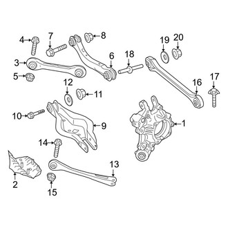 BMW OE - Rear Suspension - Suspension Components (Base)