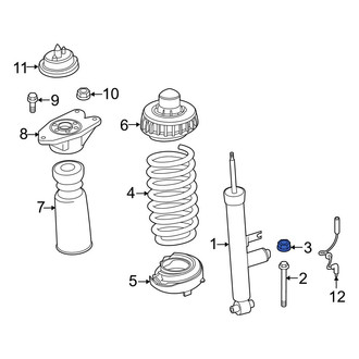 BMW OE - Lower Suspension Shock Absorber Nut