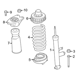 BMW OE - Rear Suspension - Shocks & Components (With Adaptive M Suspension)
