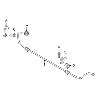 BMW OE - Rear Suspension - Stabilizer Bar & Components