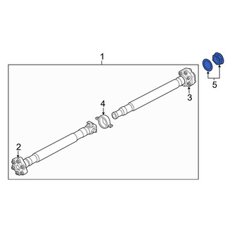 BMW OE - Drive Shaft Nut