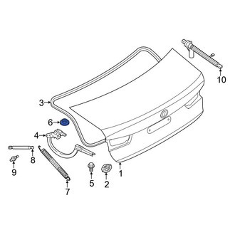 BMW OE - Deck Lid Hinge Nut