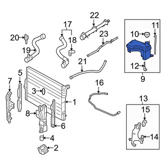 BMW OE - Engine Coolant Reservoir