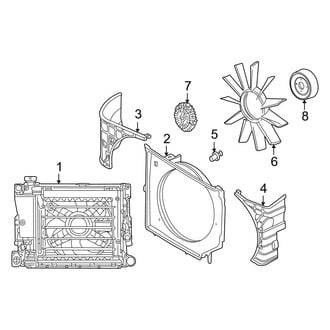 BMW OE - Cooling Fan (Base)