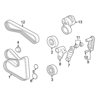 BMW OE - Cooling - Belts & Pulleys (Hydraulic, Tensioner)