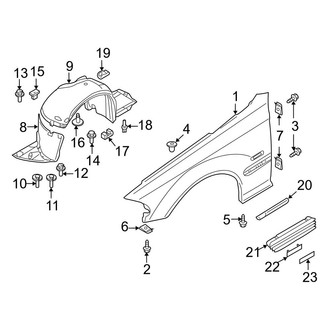 BMW OE - Fender & Components
