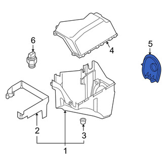 BMW OE - Lower Fuse Box Cover