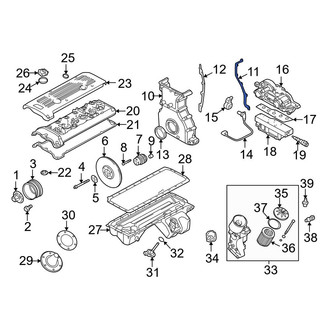BMW OE - Left Engine Timing Cover Gasket