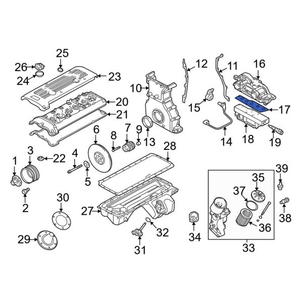 Engine Variable Valve Timing (VVT) Solenoid Housing Seal