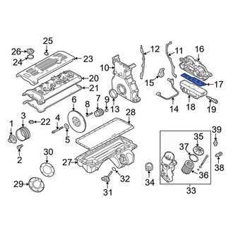 BMW OE - Engine Variable Valve Timing (VVT) Solenoid Housing Seal