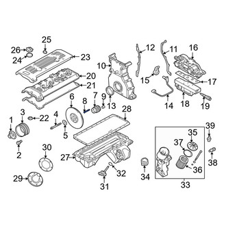 BMW OE - Engine Timing Crankshaft Gear Bolt