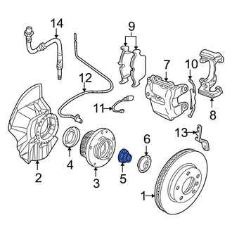 BMW OE - CV Joint Nut