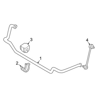 BMW OE - Front Suspension - Stabilizer Bar & Components