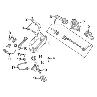 BMW OE - Steering Column - Shroud, Switches & Levers