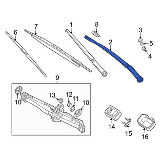 BMW OE - Front Left Wiper Arm