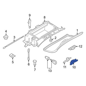 BMW OE - Front Outer Glove Box Latch