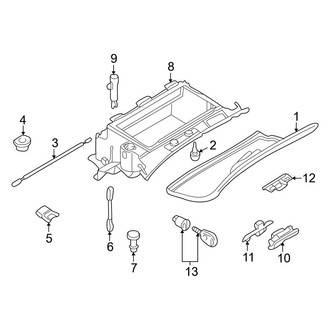 BMW OE - Instrument Panel - Glove Box