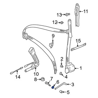 BMW OE - Child Restraint Anchor Plate Washer
