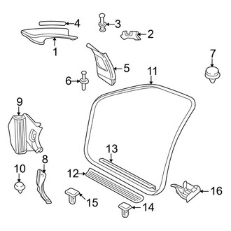 BMW OE - Pillars, Rocker & Floor - Interior Trim (Coupe)