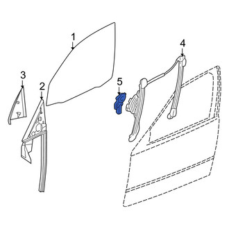 BMW OE - Front Left Window Motor