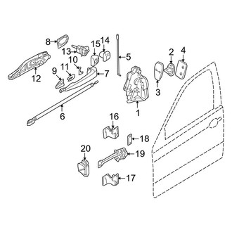 BMW OE - Door - Lock & Hardware