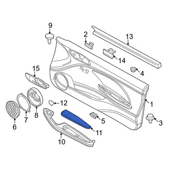 BMW OE - Front Left Door Panel Insert
