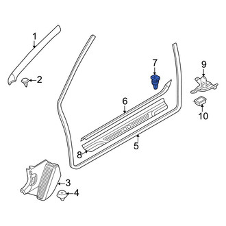 BMW OE - Door Sill Plate Clip