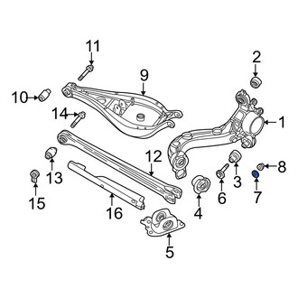 BMW OE - Rear Alignment Camber Adjusting Eccentric