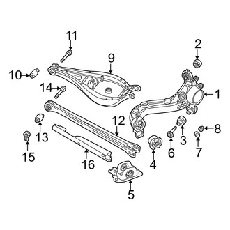 BMW OE - Rear Suspension - Suspension Components