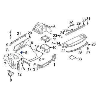 BMW OE - Rear Tie Down Hook