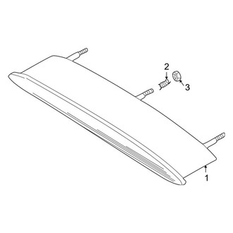 BMW OE - Rear Lamps - High Mounted Stop Lamp (Convertible)