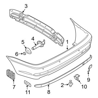 2006 BMW 3-Series Replacement Front Bumpers & Components — CARiD.com