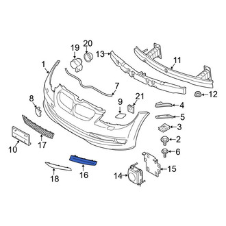 BMW OE - Front Left Outer Grille