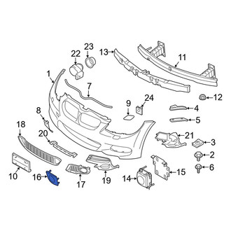 BMW OE - Cruise Control Distance Sensor Cover