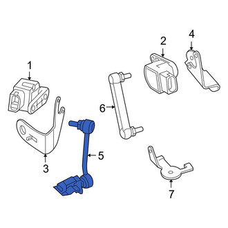 BMW OE - Front Headlight Level Sensor Strut Support