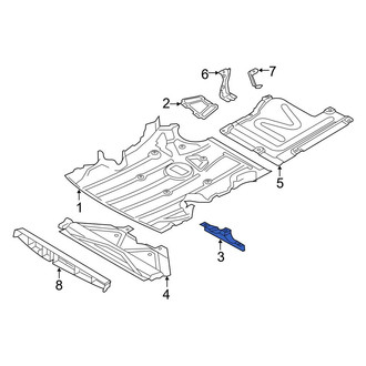BMW OE - Front Forward Powertrain Skid Plate