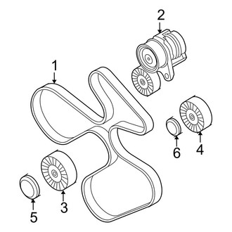 BMW OE - Cooling - Belts & Pulleys (Convertible / Coupe)