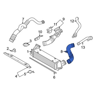 BMW OE - Front Left Intercooler Pipe