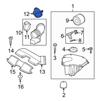 BMW OE - Engine Air Intake Hose Adapter