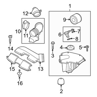 BMW OE - Engine - Air Intake (3.0L)