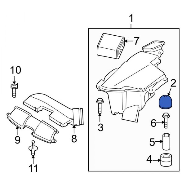 Air Filter Housing Grommet