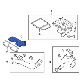 BMW OE - Engine Air Intake Hose