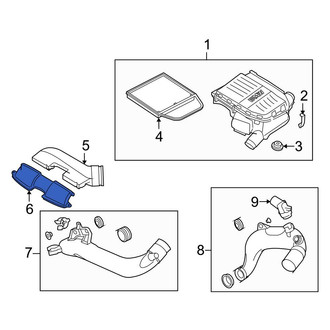 BMW OE - Engine Air Intake Hose