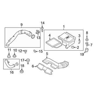 BMW OE - Engine - Air Intake (300 Horse Power)