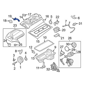 BMW OE - PCV Valve Hose