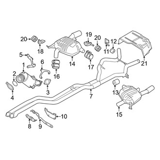 BMW OE - Exhaust System (300 Horse Power)