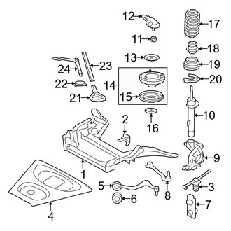 BMW OE - Front Suspension - Suspension Components (Convertible / Coupe)