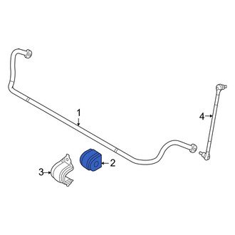 BMW OE - Front Suspension Stabilizer Bar Bushing